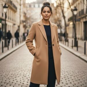 Hunter & Brown Single Button Trenchcoat